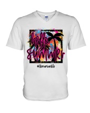 LIBRARIAN V-Neck T-Shirt tile