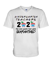 KINDERGARTEN TEACHER V-Neck T-Shirt thumbnail