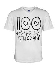 5th Grade V-Neck T-Shirt tile