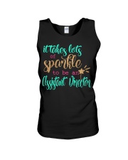 ASSISTANT DIRECTOR SPARKLE Unisex Tank thumbnail