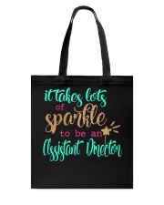 ASSISTANT DIRECTOR SPARKLE Tote Bag thumbnail