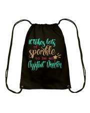 ASSISTANT DIRECTOR SPARKLE Drawstring Bag thumbnail