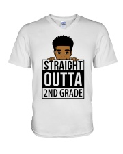 2ND GRADE BOY V-Neck T-Shirt tile