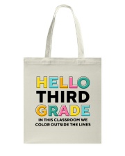 3RD GRADE Tote Bag tile