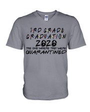 3RD GRADE V-Neck T-Shirt tile