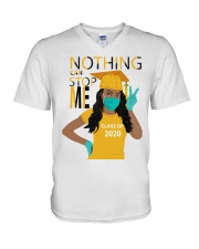 YELLOW - NOTHING CAN STOP ME V-Neck T-Shirt thumbnail