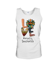 MUSIC TEACHER Unisex Tank tile