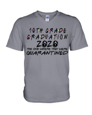 10TH GRADE V-Neck T-Shirt tile
