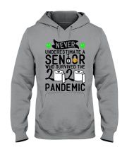 NEVER UNDERESTIMATE WITH A SENIOR Hooded Sweatshirt thumbnail