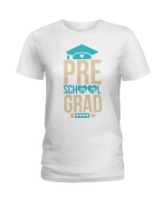 PRESCHOOL GRAD Ladies T-Shirt tile