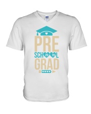 PRESCHOOL GRAD V-Neck T-Shirt tile