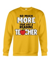 Reading Teacher Crewneck Sweatshirt tile