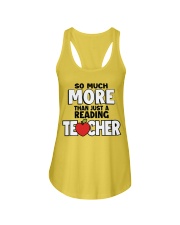 Reading Teacher Ladies Flowy Tank tile