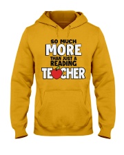 Reading Teacher Hooded Sweatshirt tile