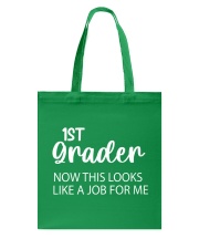 1ST GRADER Tote Bag tile