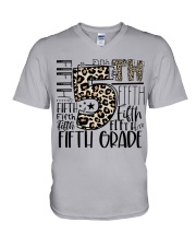 5TH GRADE V-Neck T-Shirt tile