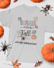 3RD GRADE TEACHER Classic T-Shirt custom-t-shirts-classic-lifestyle-front-319