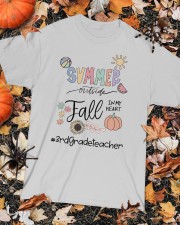 3RD GRADE TEACHER Classic T-Shirt custom-t-shirts-classic-lifestyle-front-320