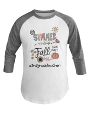 3RD GRADE TEACHER Baseball Tee tile
