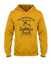 SUMMER BREAK Hooded Sweatshirt tile