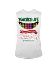MATH TEACHER Sleeveless Tee tile