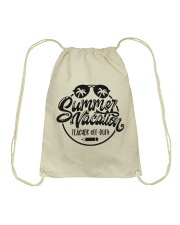 SUMMER VACATION - TEACHER OFF-DUTY Drawstring Bag tile