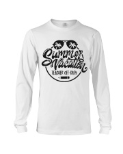 SUMMER VACATION - TEACHER OFF-DUTY Long Sleeve Tee tile