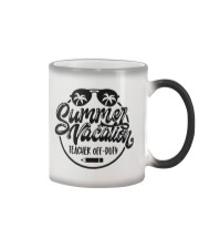 SUMMER VACATION - TEACHER OFF-DUTY Color Changing Mug tile