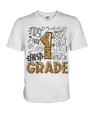 1st Grade V-Neck T-Shirt tile