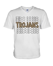 TROJANS V-Neck T-Shirt tile