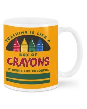 TEACHING IS LIKE A BOX OF CRAYONS Mugs tile