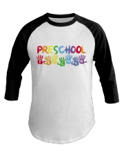 PRESCHOOL TEACHER DESIGN Baseball Tee thumbnail