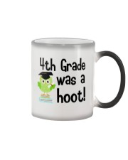 4TH GRADE WAS A HOOT Color Changing Mug tile