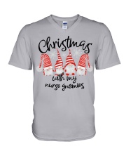NURSE GNOMIES V-Neck T-Shirt thumbnail