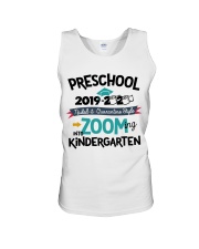 PRESCHOOL ZOOMING TIN TO KINDERGARTEN Unisex Tank tile