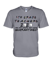 4TH GRADE V-Neck T-Shirt thumbnail