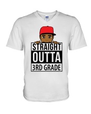 3RD GRADE BOY V-Neck T-Shirt tile