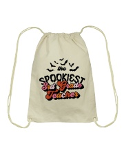 3RD GRADE TEACHER Drawstring Bag tile