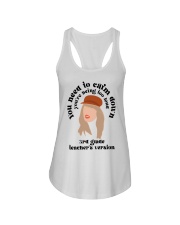 3RD GRADE TEACHER Ladies Flowy Tank tile