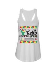 HELLO 4TH GRADE Ladies Flowy Tank tile