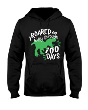 I Roared My Way Through 100 Days Hooded Sweatshirt tile