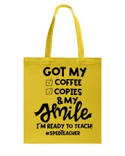 SPED Teacher Tote Bag tile