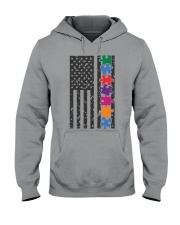 AUTISM FLAG Hooded Sweatshirt thumbnail