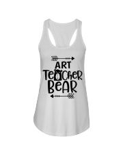 ART TEACHER BEAR Ladies Flowy Tank thumbnail