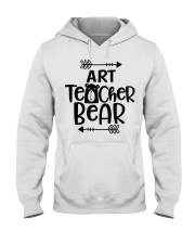 ART TEACHER BEAR Hooded Sweatshirt thumbnail