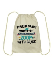 4TH GRADE ZOOMING INTO 5TH GRADE Drawstring Bag tile