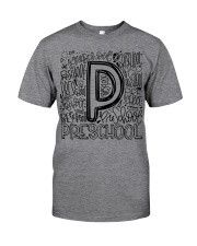 PRESCHOOL TYPO Classic T-Shirt front