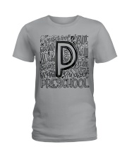 PRESCHOOL TYPO Ladies T-Shirt thumbnail