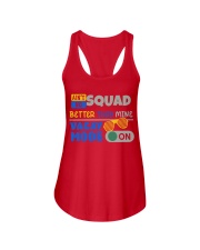 AIN'T NO SQUAD BETTER THAN MINE Ladies Flowy Tank tile