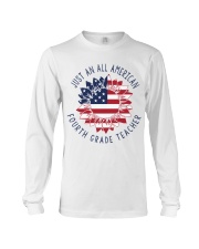 4TH GRADE TEACHER Long Sleeve Tee tile